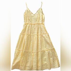 Dress, Sunny Yellow/White, XS